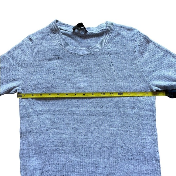 Ann Taylor Grey 3/4 Sleeve Lightweight Sweater | Women’s S - Picture 5 of 7